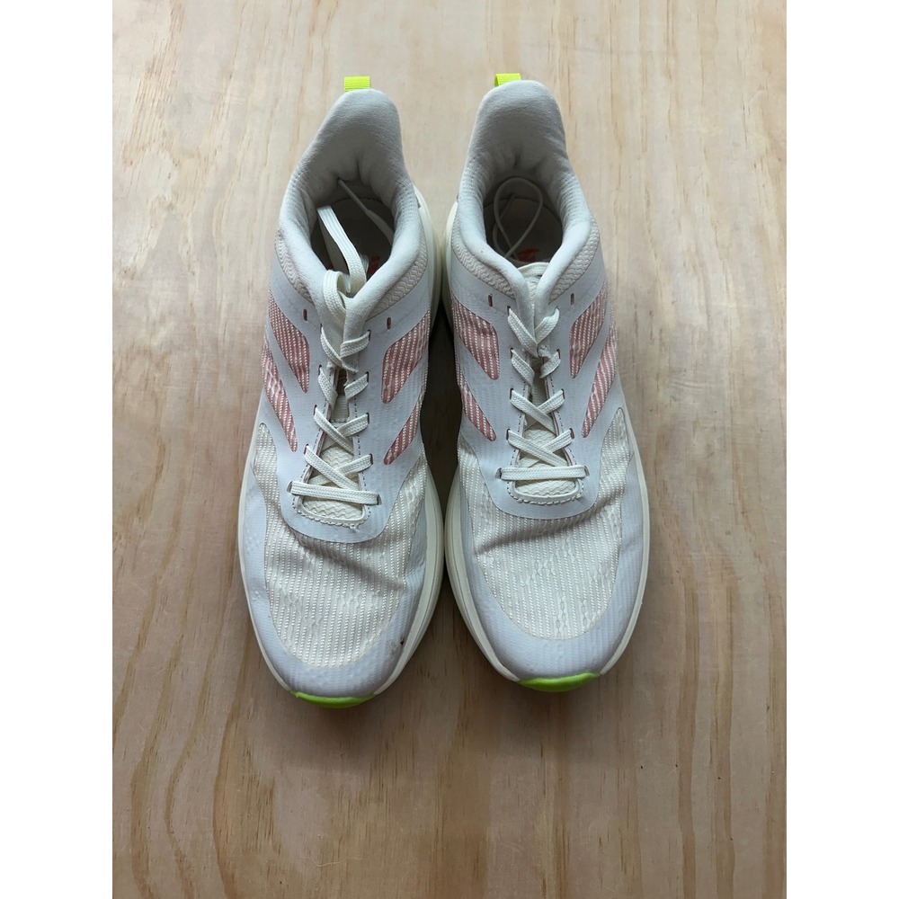 Avia Womens Running Shoes White Peach Neon Orange WMAV25AC016 Size 8.5